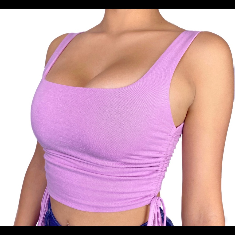 Pink Crop Top